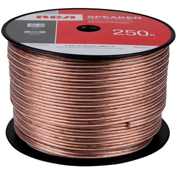 Main product image for RCA AH16250SR 16 AWG Speaker Wire Spool 250 ft. 100-139